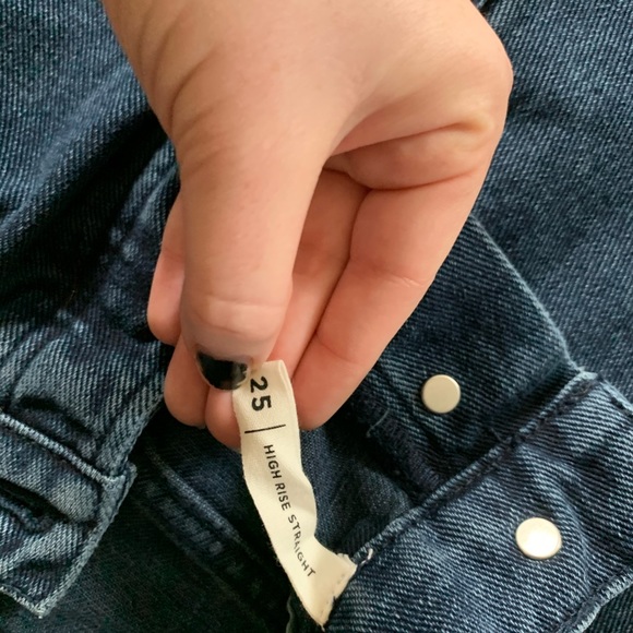 💫PACSUN HIGH RISE STRAIGHT LEG JEANS💫 - Picture 4 of 4